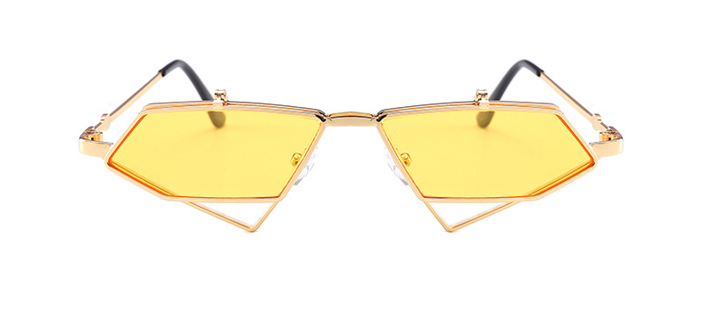 Elegant Round Face Sunglasses - Vintage Steampunk Style