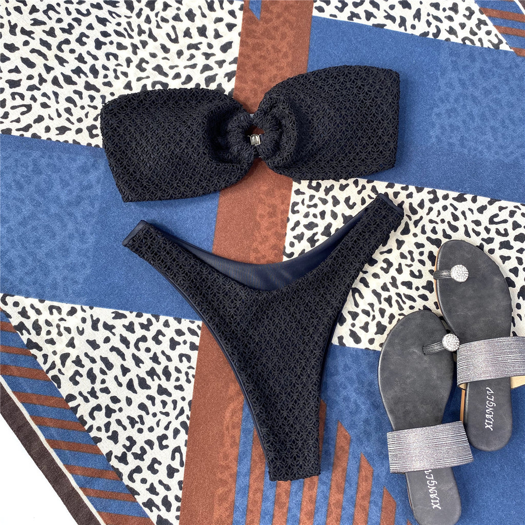 Women's Cut-Out Ring Bikini Set