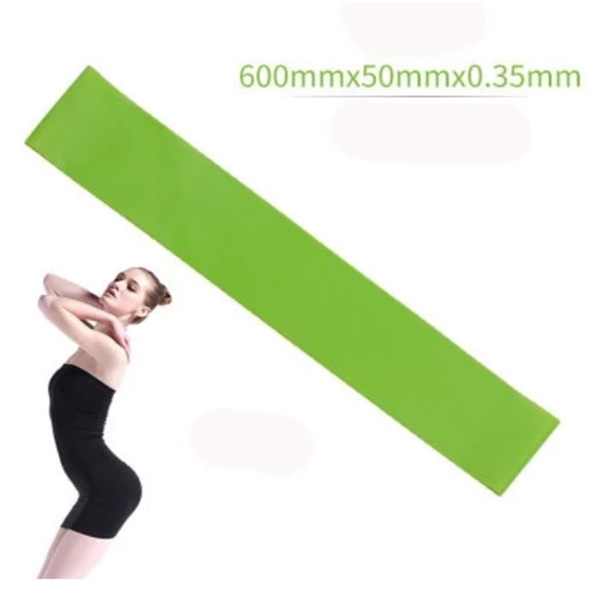 Natural Latex Resistance Bands for Fitness and Yoga