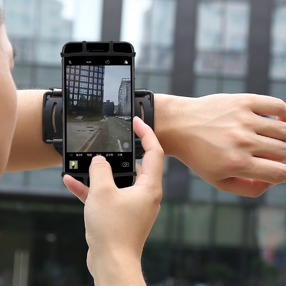 Rotating Arm Phone Holder for Outdoor Sports Fitness
