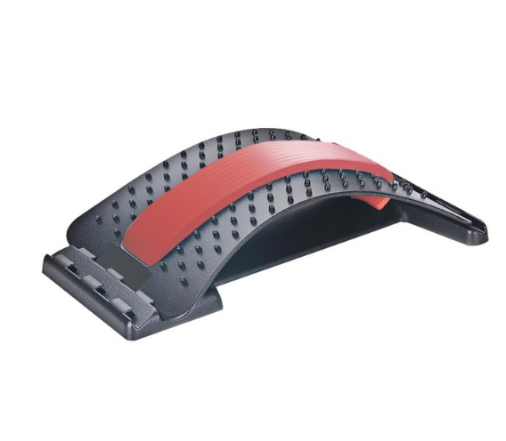Back and Neck Traction and Massage Device