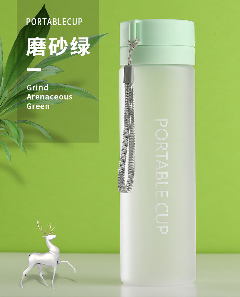 Large Capacity Sports Water Bottle with Strap