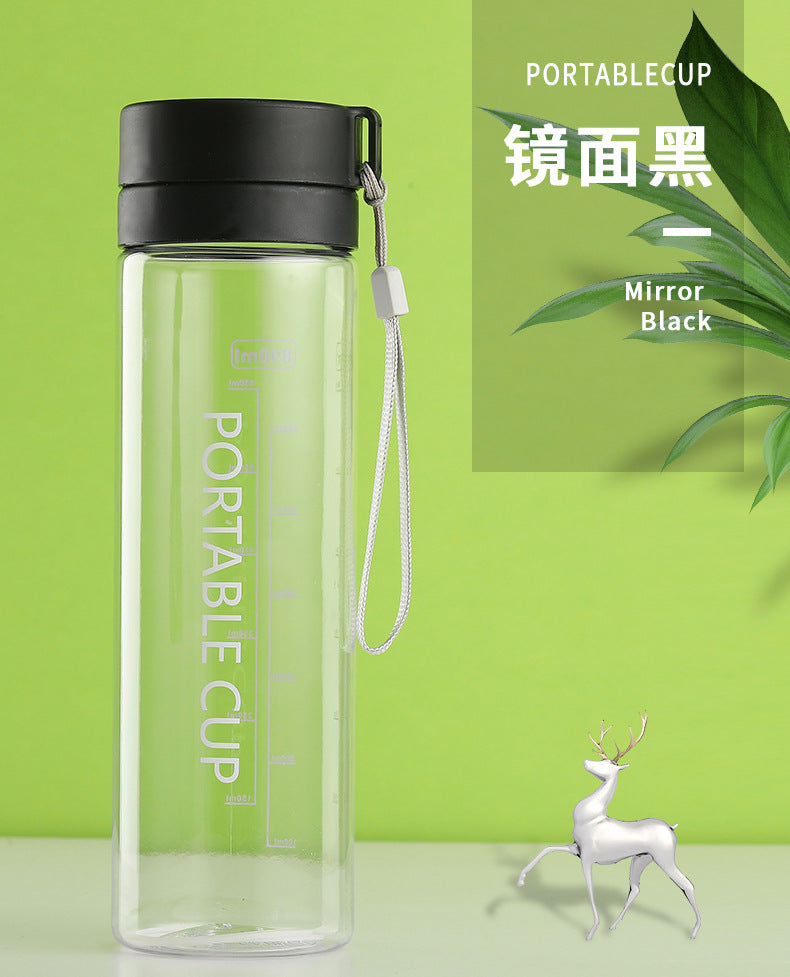 Large Capacity Sports Water Bottle with Strap