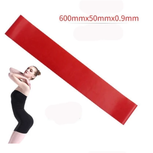 Natural Latex Resistance Bands for Fitness and Yoga