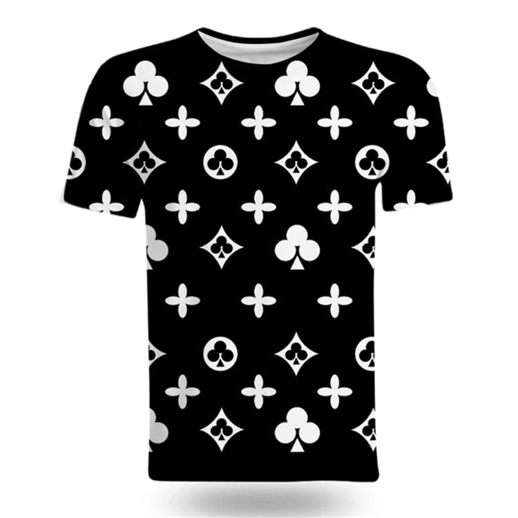 3D Printed Casual Men's T-Shirt for Summer