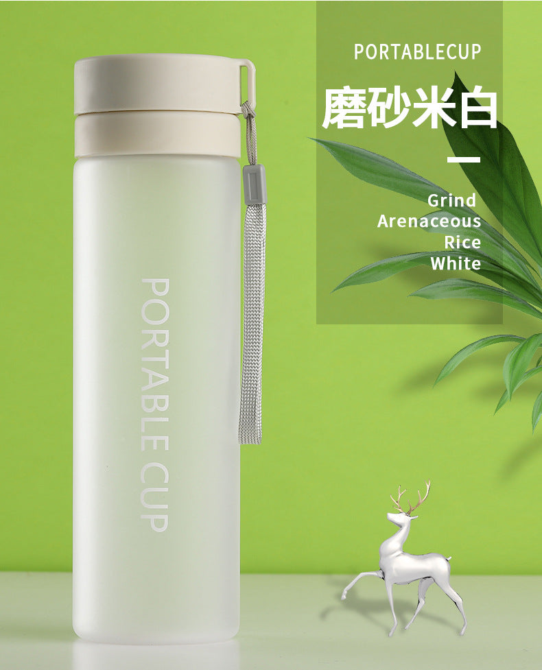 Large Capacity Sports Water Bottle with Strap