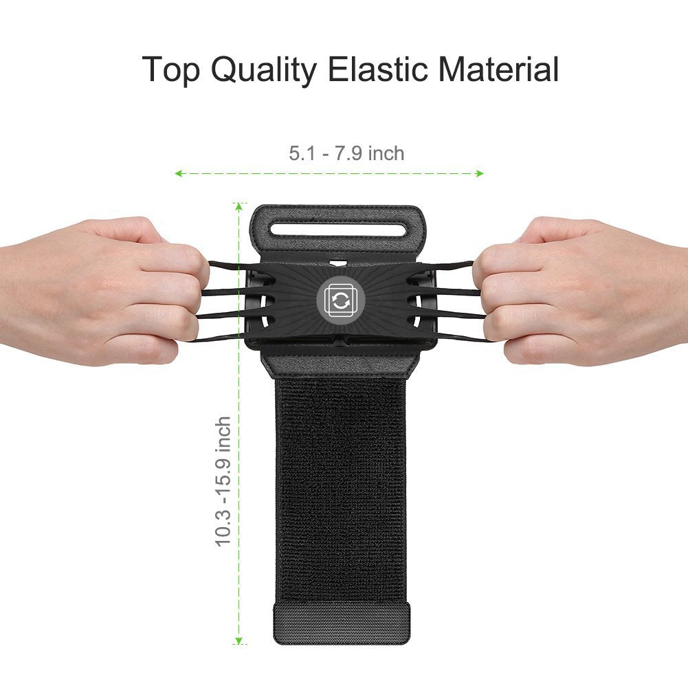 Rotating Arm Phone Holder for Outdoor Sports Fitness