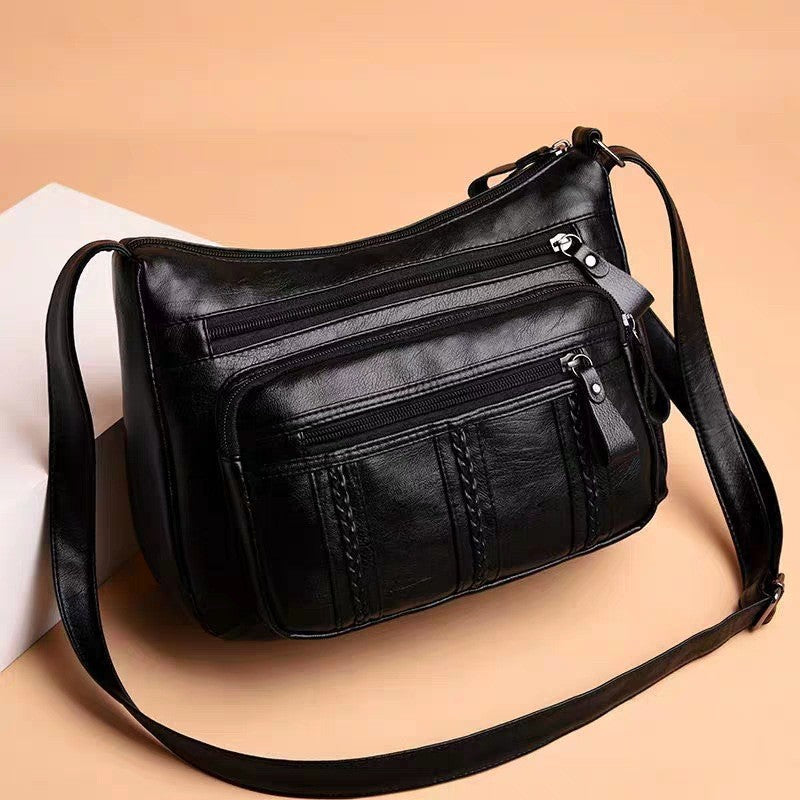 Oversized Soft PU Leather Shoulder Bag
