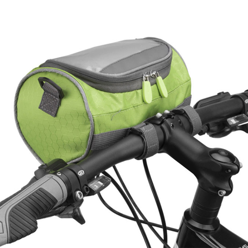 Bicycle Front Bag with Phone Holder for Handlebars