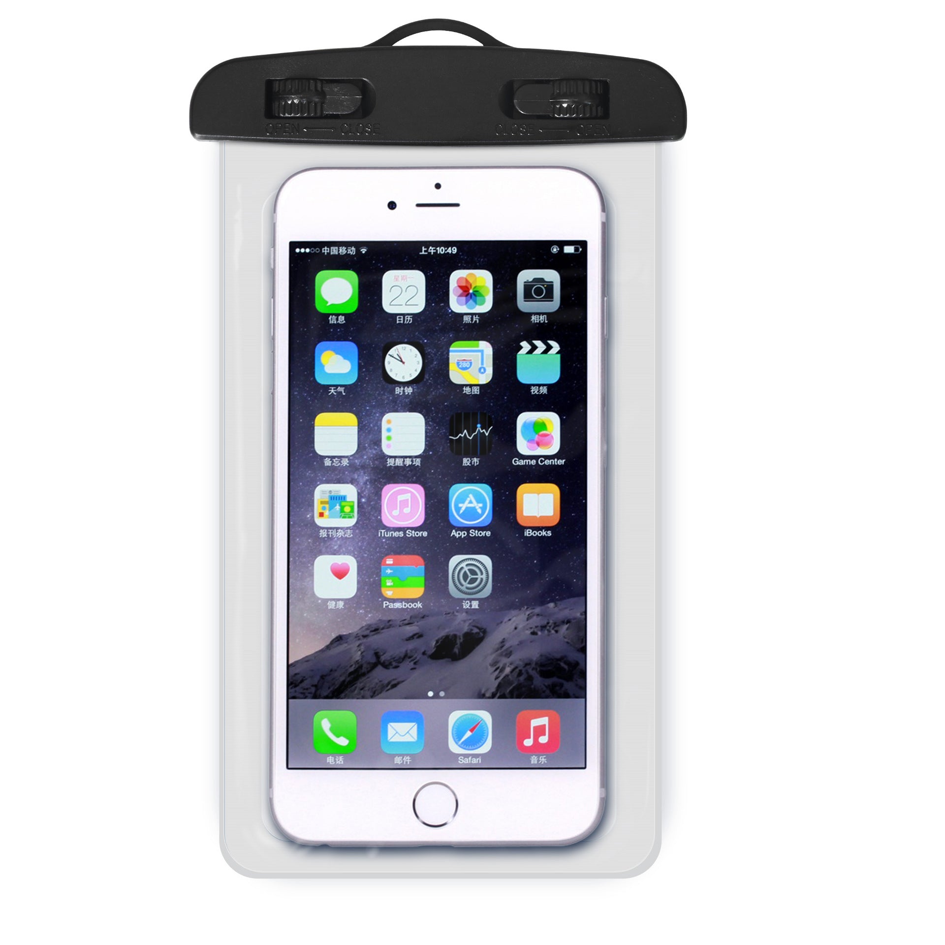 Transparent Waterproof Phone Bag with Touchscreen PVC