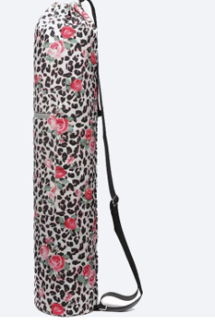 Printed Canvas Yoga Backpack