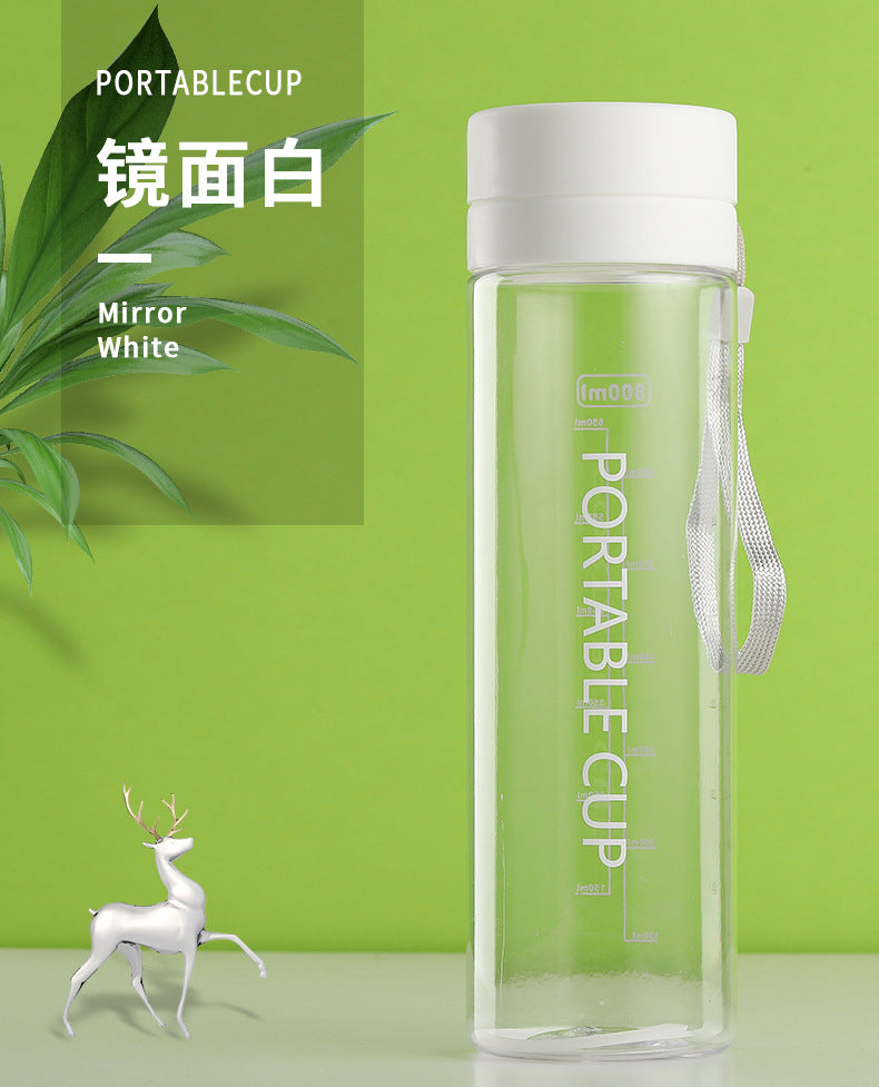 Large Capacity Sports Water Bottle with Strap