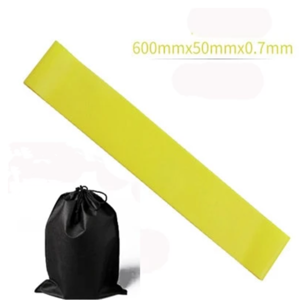 Natural Latex Resistance Bands for Fitness and Yoga