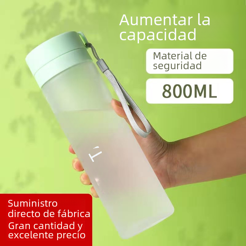 Large Capacity Sports Water Bottle with Strap