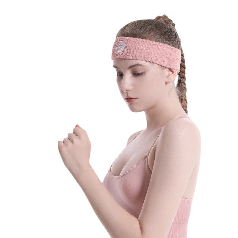 Fitness Knitted Sweat-Absorbing Wrist and Headbands