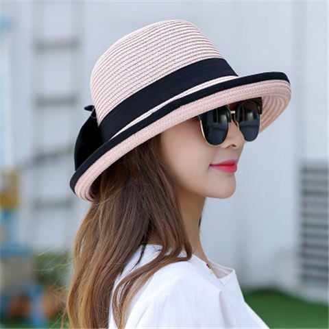 Women's Casual Summer Sunshade Straw Hat