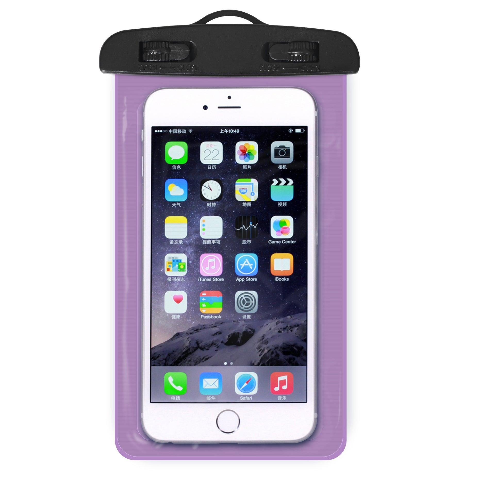 Transparent Waterproof Phone Bag with Touchscreen PVC