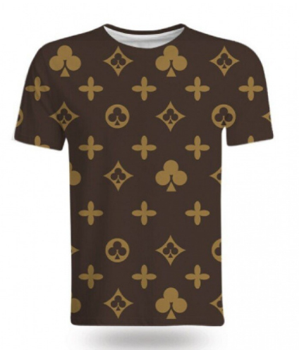 3D Printed Casual Men's T-Shirt for Summer