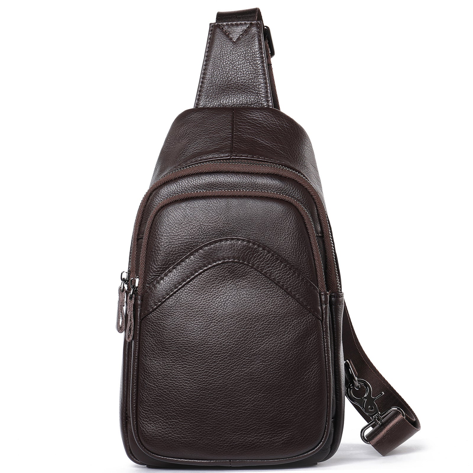Leather Messenger Bag