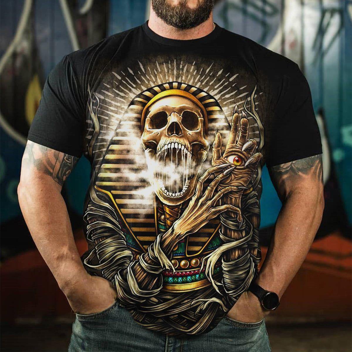 Men's Streetwear 3D Printed Hip Hop T-Shirt