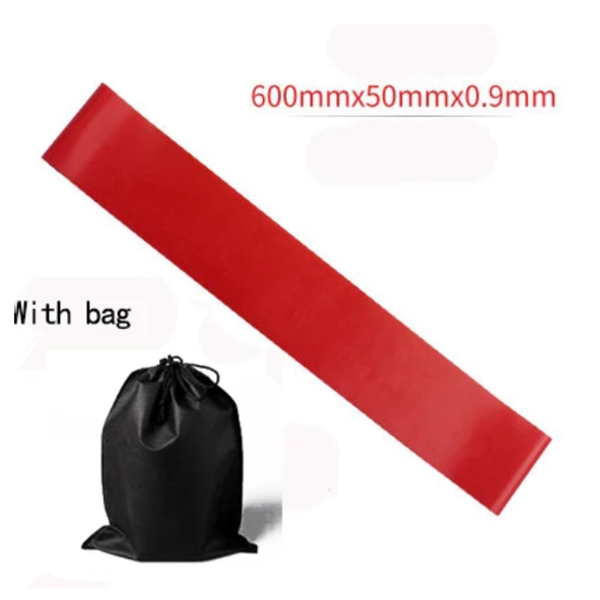 Natural Latex Resistance Bands for Fitness and Yoga