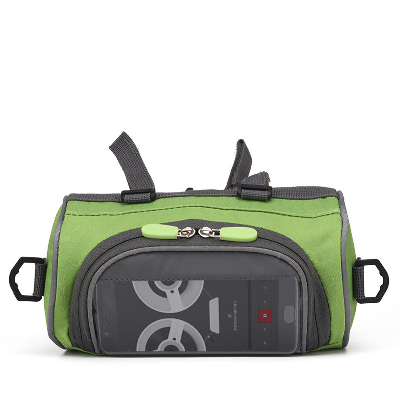 Bicycle Front Bag with Phone Holder for Handlebars