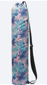 Printed Canvas Yoga Backpack