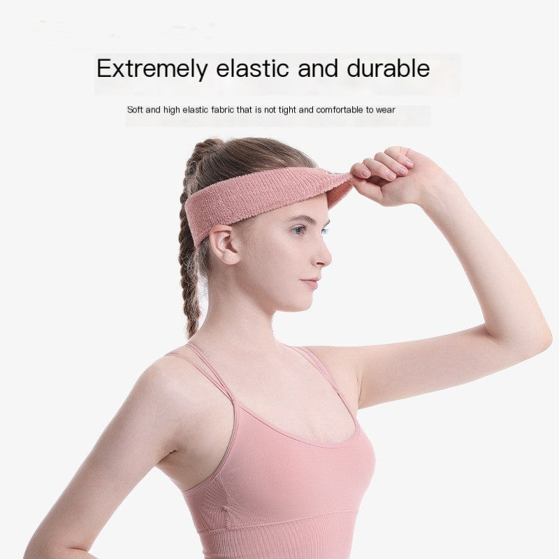 Fitness Knitted Sweat-Absorbing Wrist and Headbands