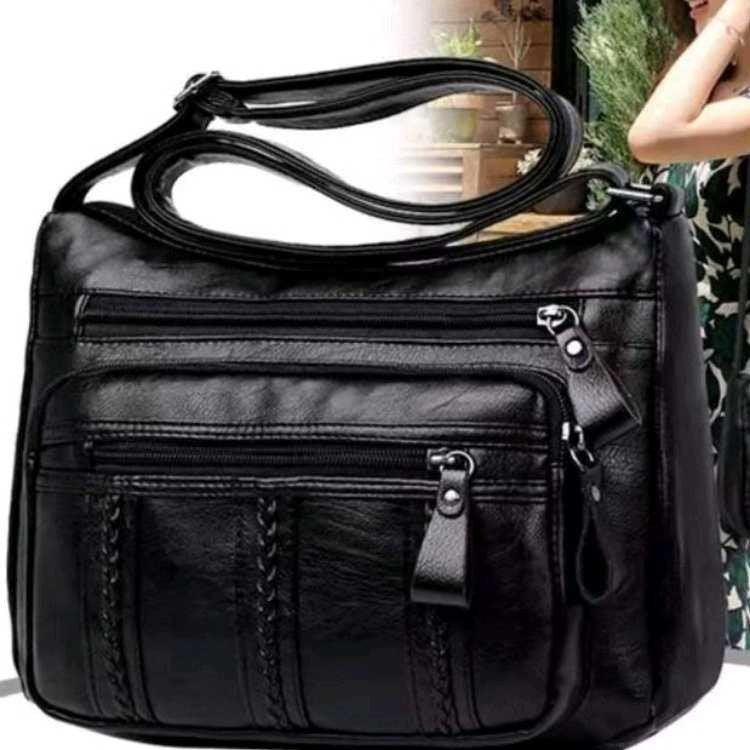 Oversized Soft PU Leather Shoulder Bag