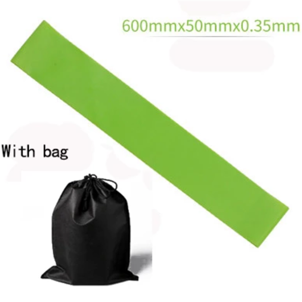 Natural Latex Resistance Bands for Fitness and Yoga