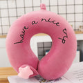 Cartoon U-shaped Cervical Memory Foam Pillow