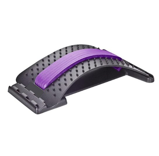 Back and Neck Traction and Massage Device