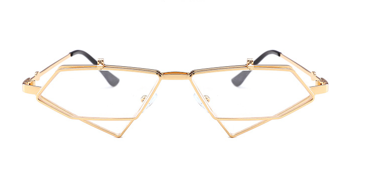 Elegant Round Face Sunglasses - Vintage Steampunk Style