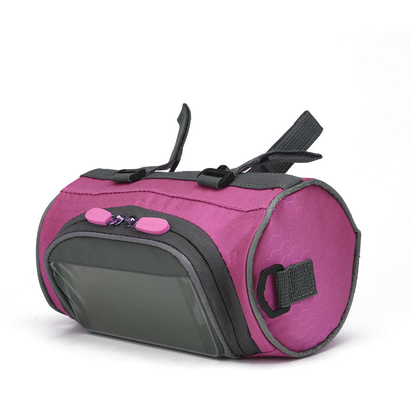 Bicycle Front Bag with Phone Holder for Handlebars